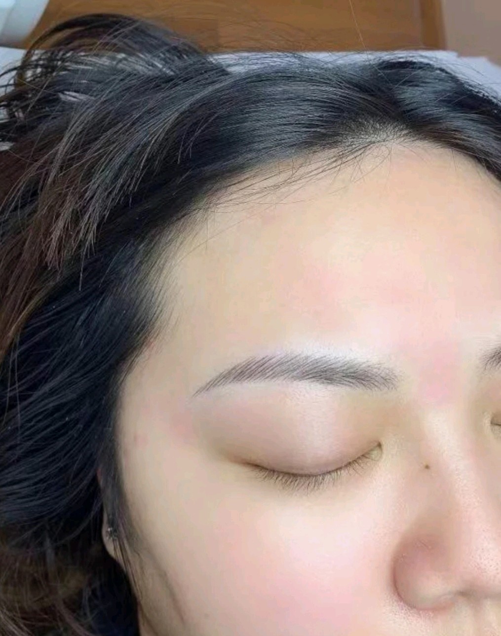 半永久纹眉第7天
