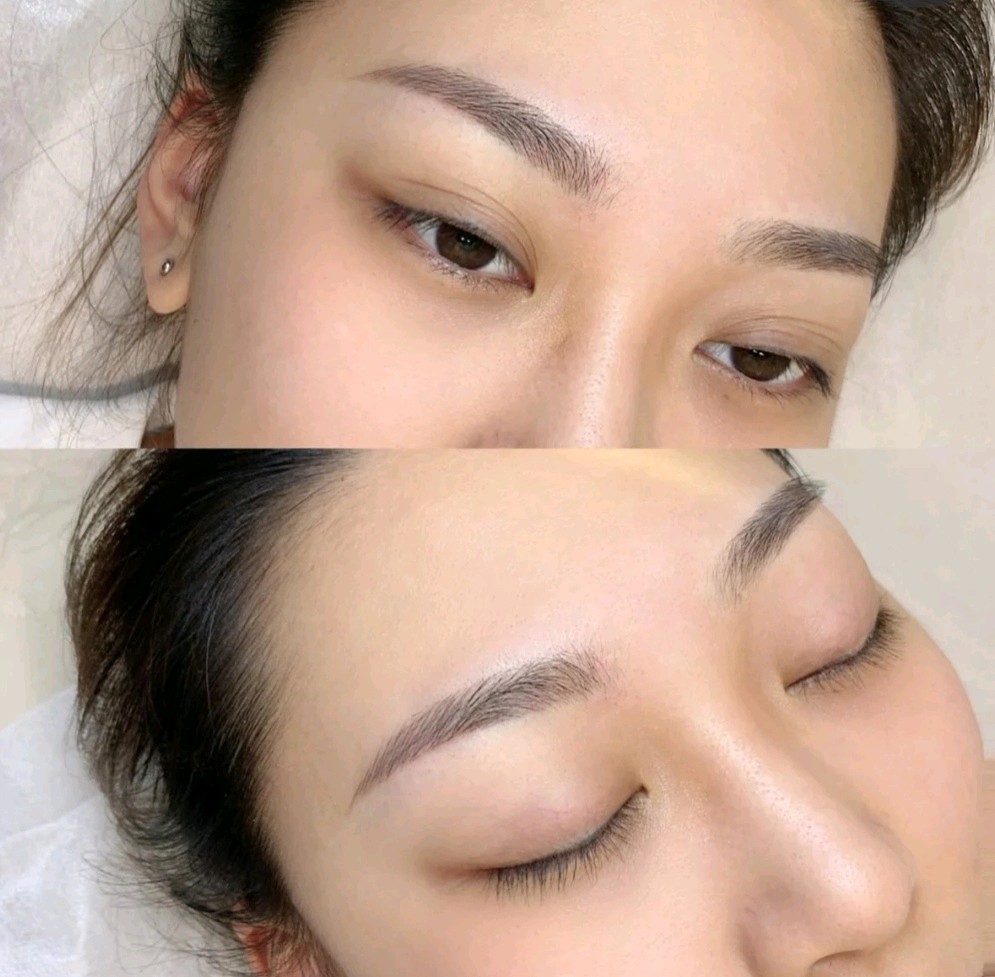半永久纹眉第35天