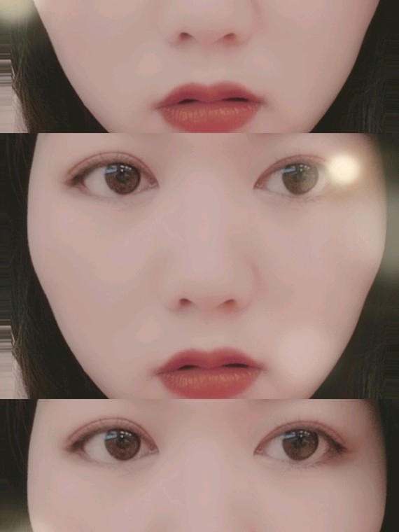 比比谁的眼睛小#晒出我杏仁眼9999999999