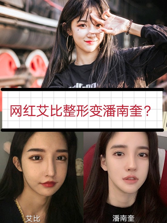 网红艾比男变女还不够,如今整容变潘南奎