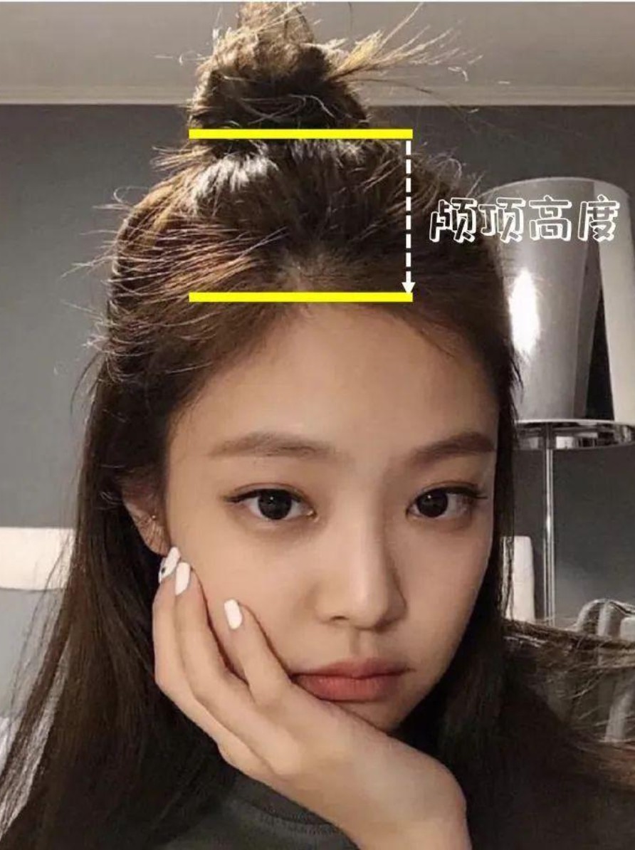 jennie告诉你 高颅顶的优越