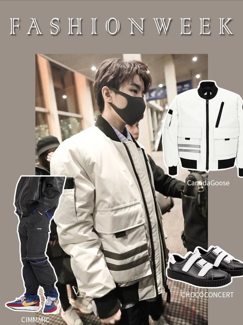 02王俊凯私服少年感十足的清爽穿搭