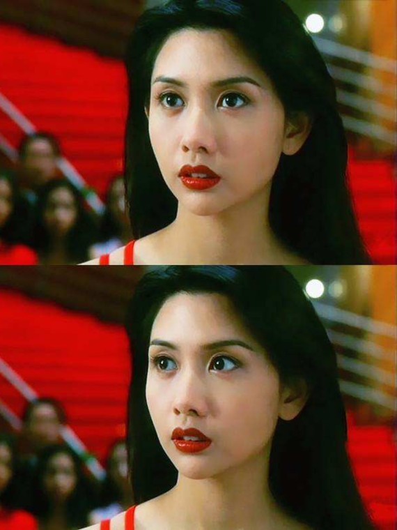 港风女星#港风复古气质脸