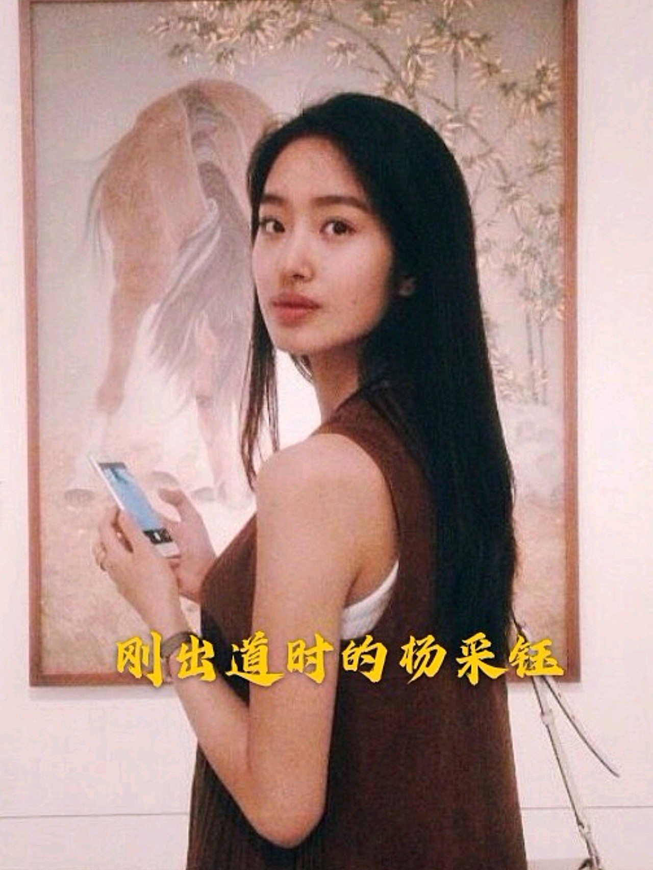 其实细看杨采钰刚出道的面部情况,绝非美人甚至脱离了部分人心中的