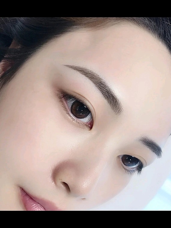 日式丝绒眉让我平庸完美逆袭