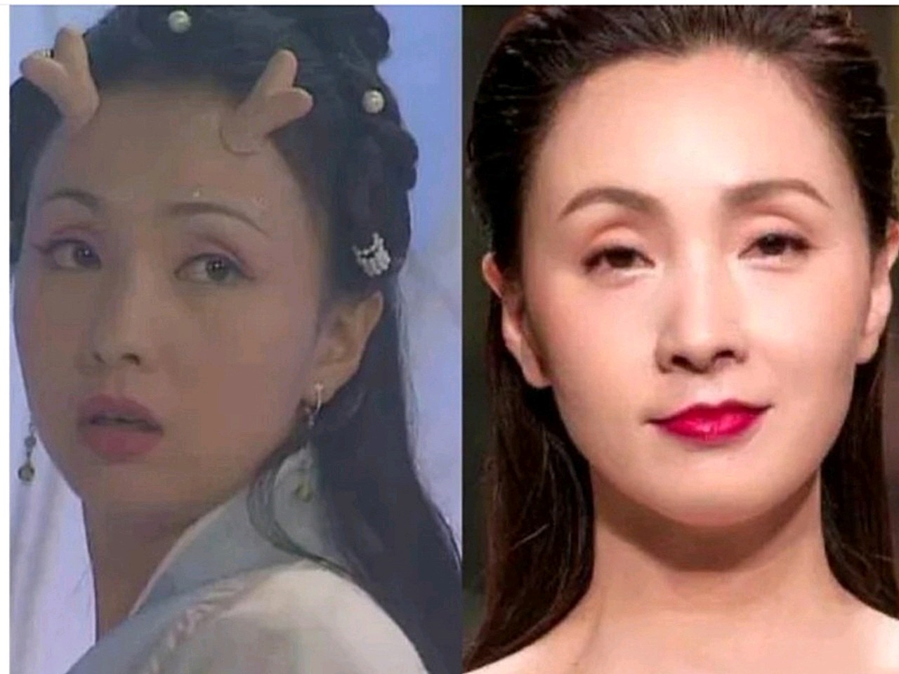 光灿烂猪八戒的时候,凹陷的眼窝已经成为了陶虹的颜值标签.