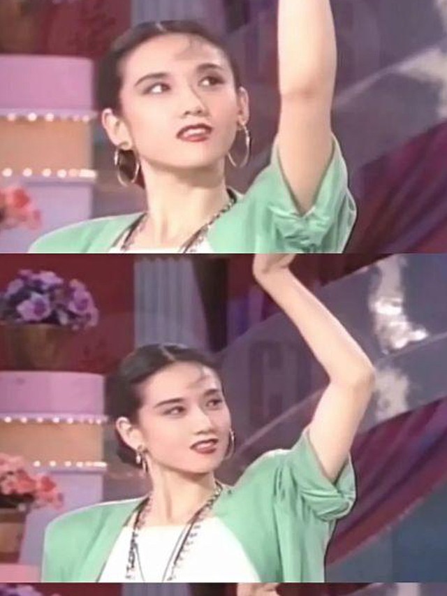 杨丽萍年轻时也太好看了吧!