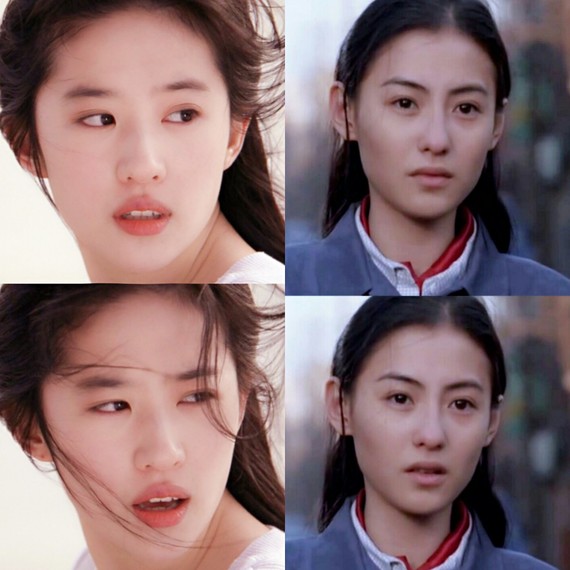 淡颜天花板女神,张柏芝刘亦菲世纪大pk,你更心水谁_圈子-新氧美容整形