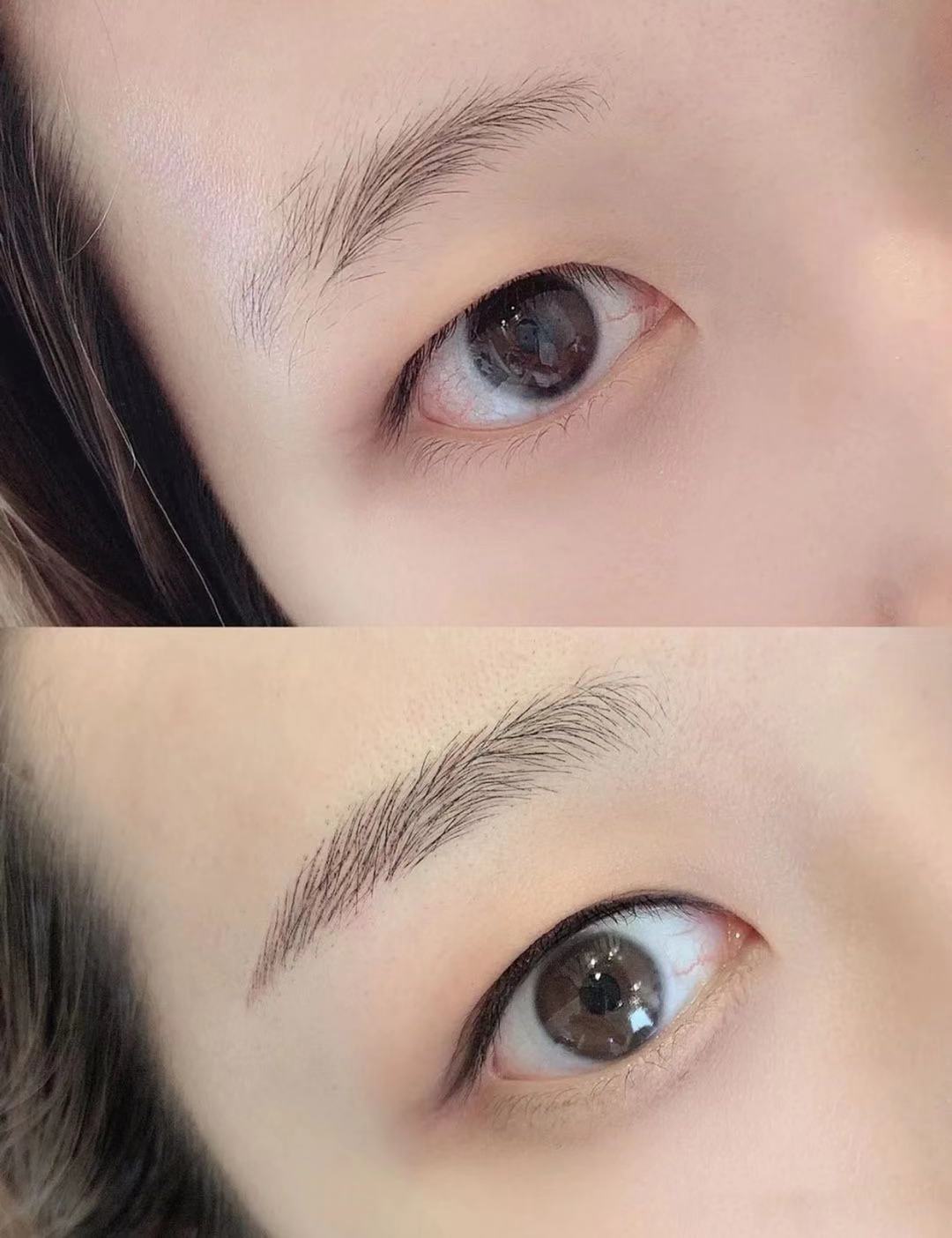 【半永久纹眉】毛流攻心野生眉,网红推荐,杂志款裸妆