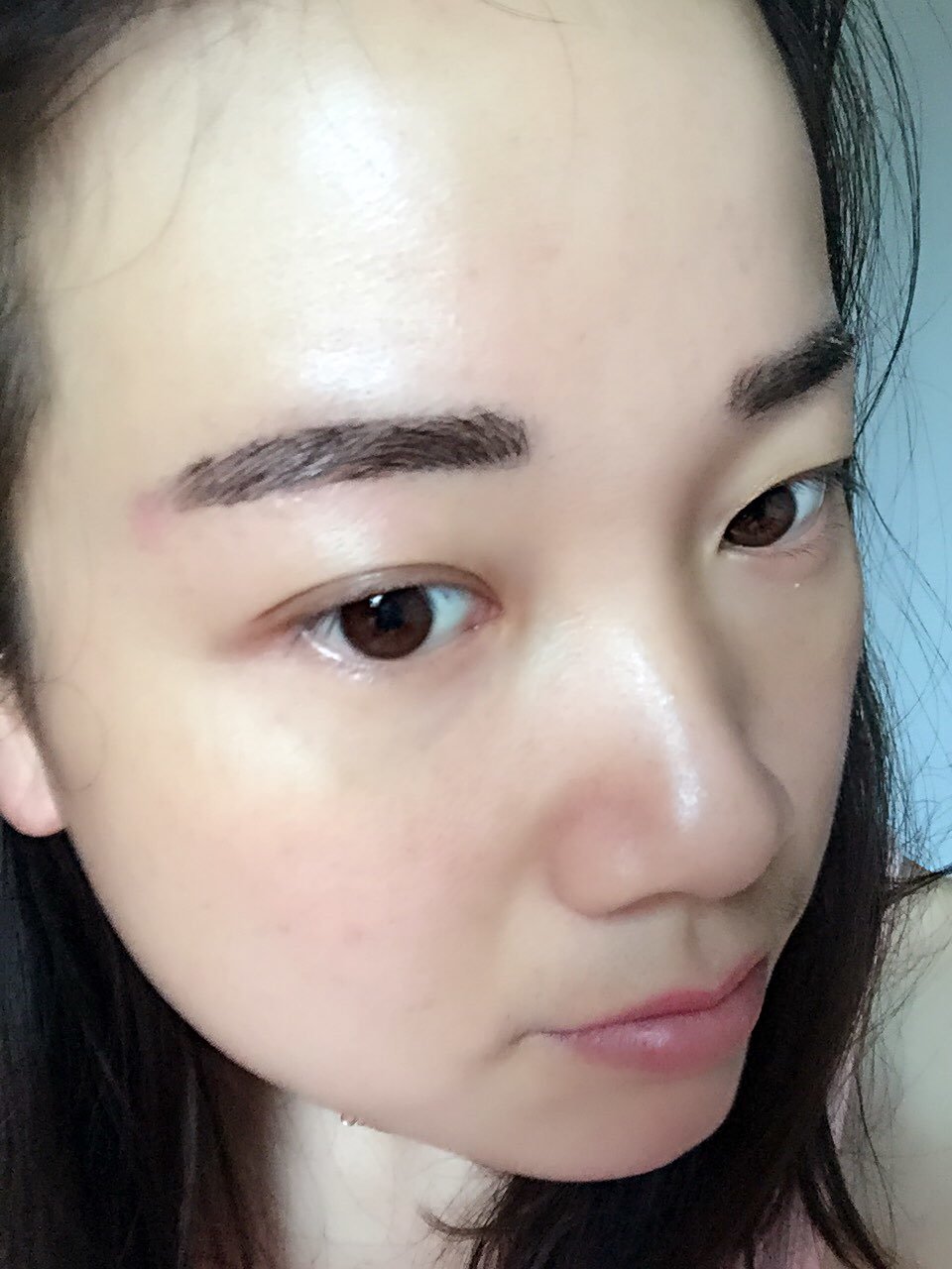 半永久纹眉第7天