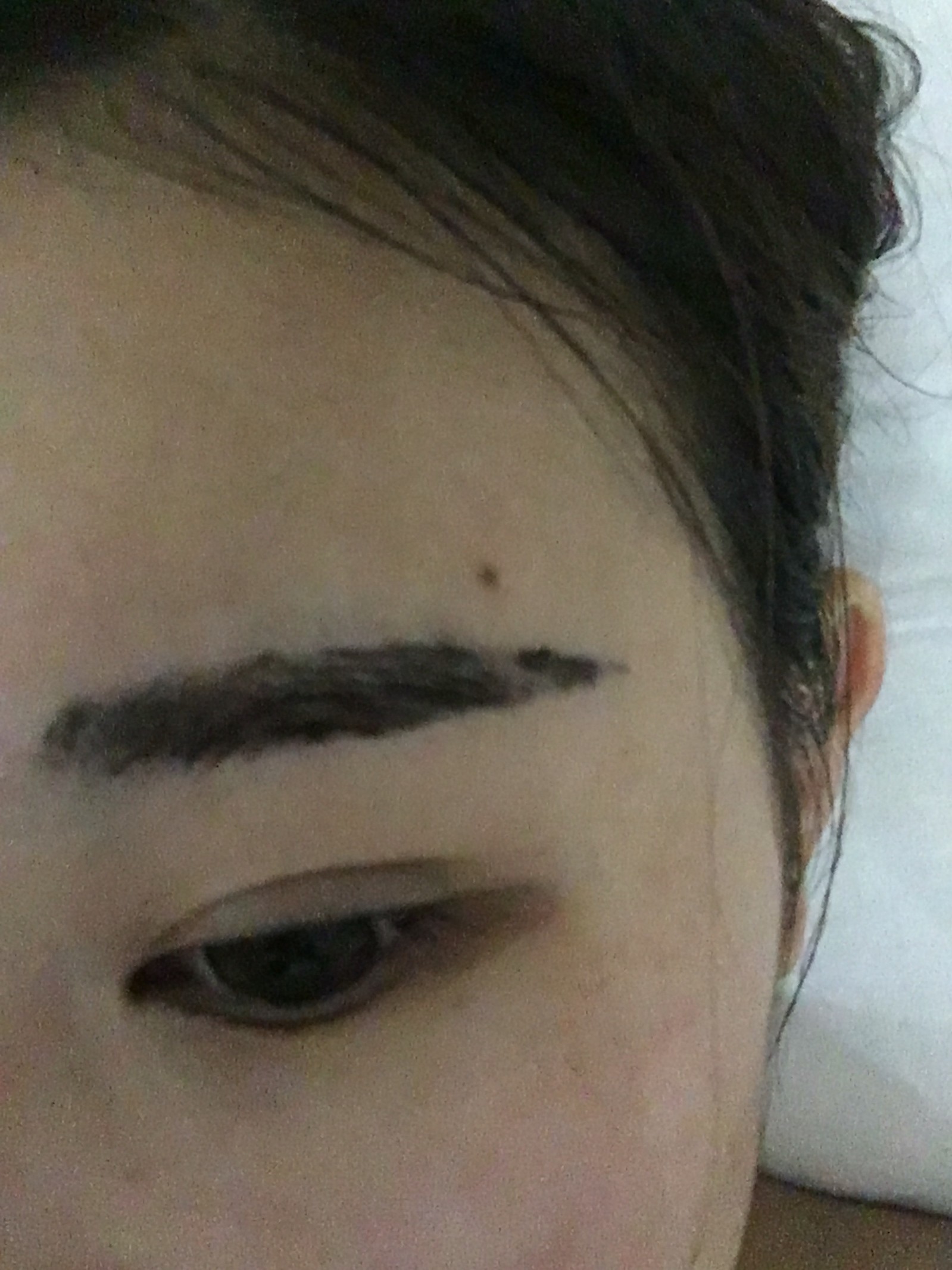 半永久纹眉第7天