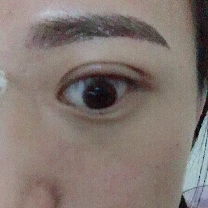 半永久纹眉第2天