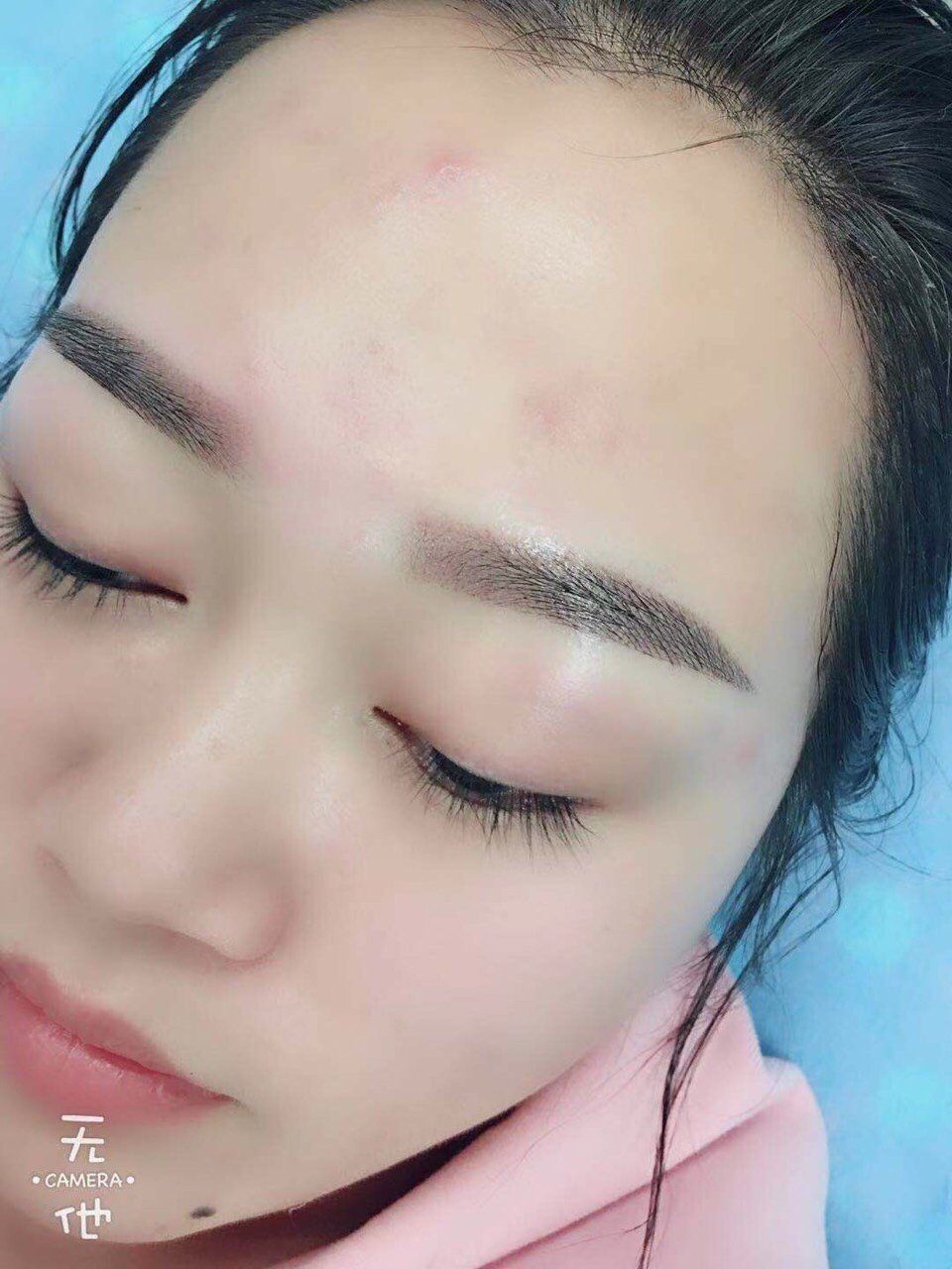 红肿期半永久纹眉第0天 · 第1篇日记