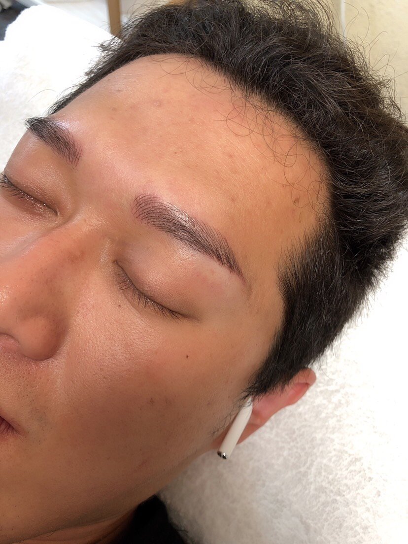 半永久纹眉第30天