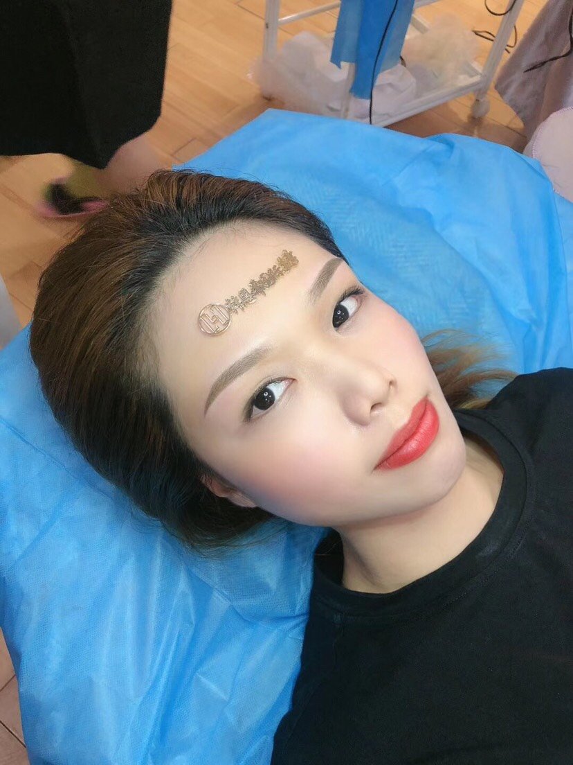 韩恩希(韩绣美)美学中心半永久纹眉怎么样_恢复过程