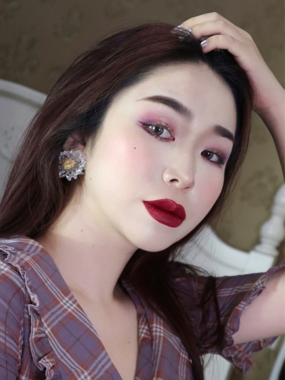 约会妆容