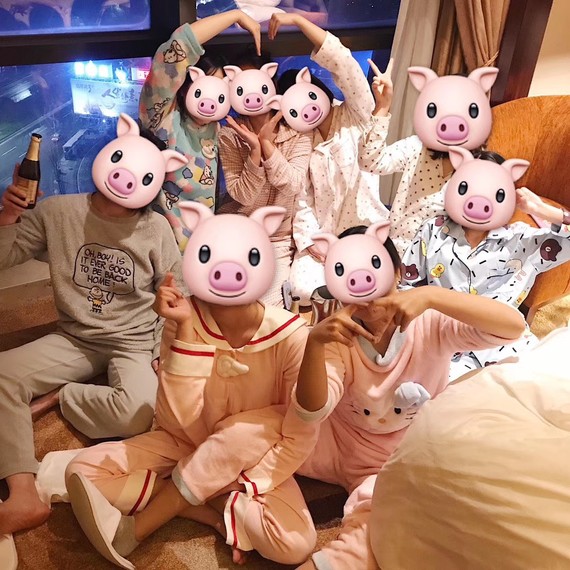 幼稚园睡衣趴