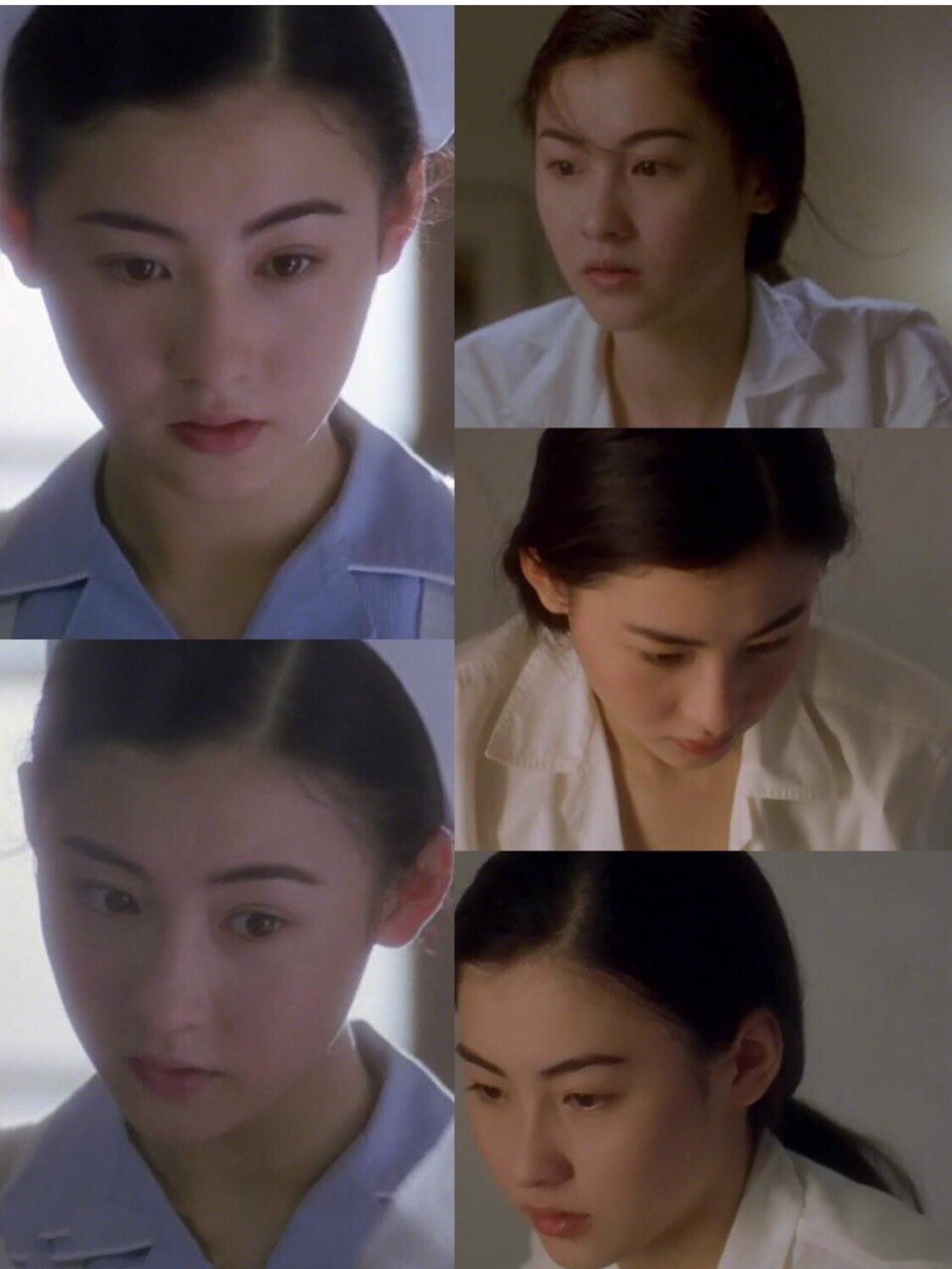 张柏芝也没啥妆容进化史需要分析.