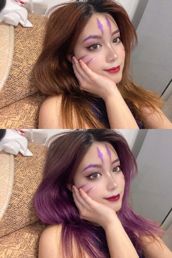 英雄联盟虚空之女——卡莎仿妆