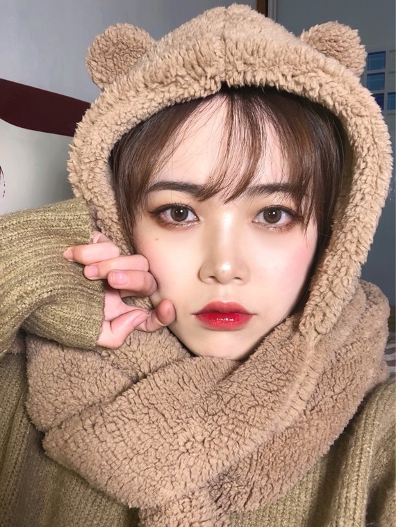 小熊出没 jennie同款小熊帽&妆容分享