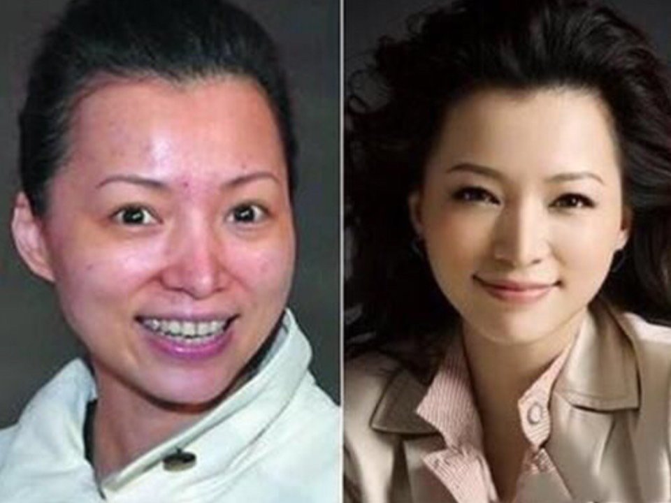 当红女星卸妆后,杨紫没气质,赵丽颖现原形,最后一位被吓呆:激素脸