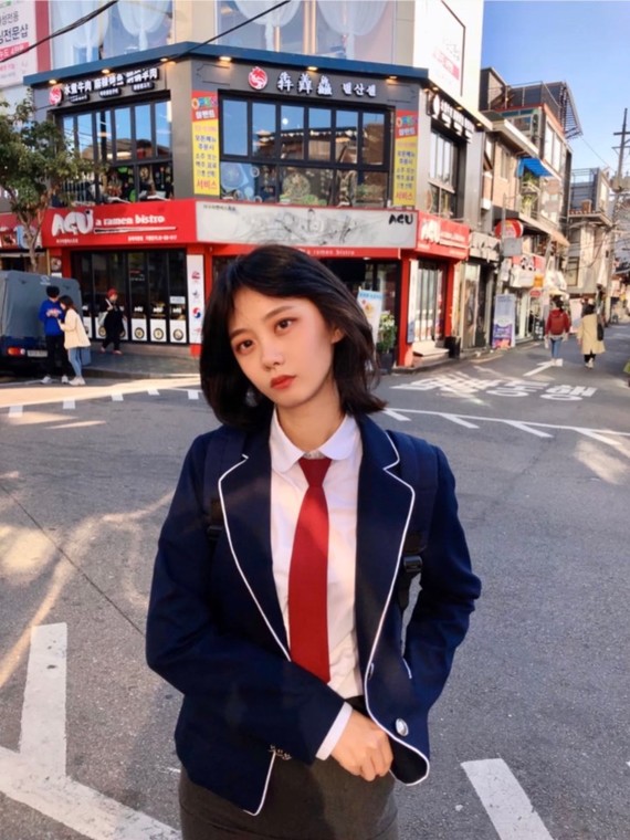 短发发型染烫超好打理的初恋感盐系短发