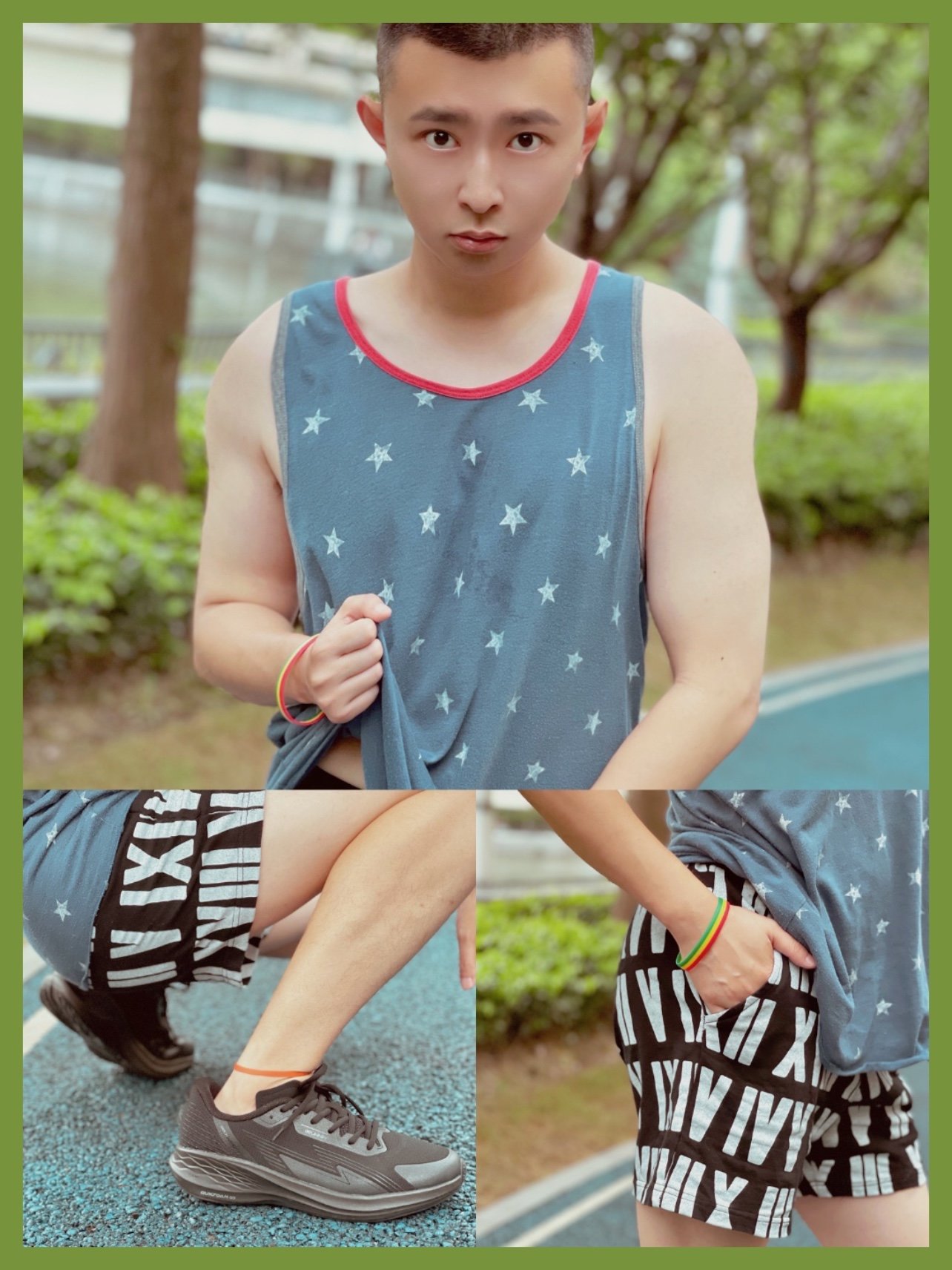 ootd|运动机能暴汗夏练夏日体育生穿搭