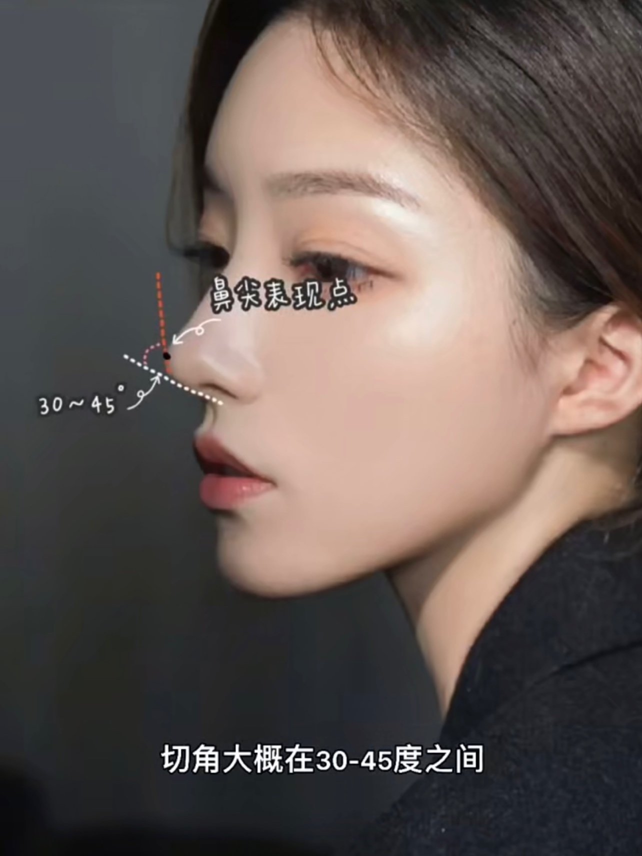 在直鼻后翘鼻之后,直鼻微翘成为今年受大众欢迎的鼻型