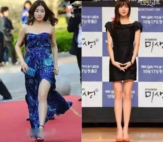百达丽#吓死宝宝了~10位韩国女星的减_圈子-新氧美容
