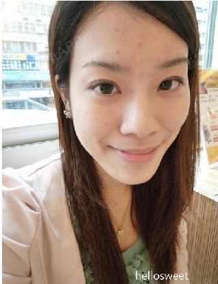 这个是打完了之后的效果哦~我自己感觉整个人都清爽 ...