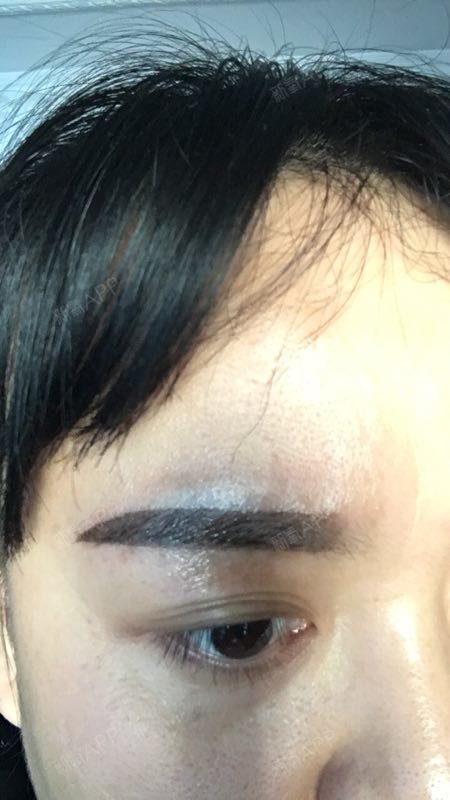 皓蓬半永久纹眉第0天美丽日记