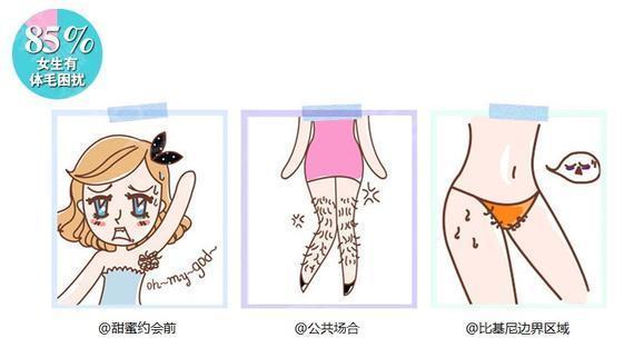 激光脱毛后,大方穿出比基尼