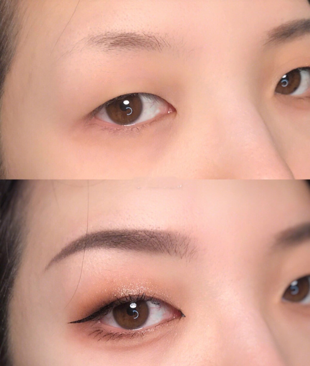 所以,丹凤眼和桃花眼形状的单眼皮会更好看,瑞风眼只比较适合男士的单