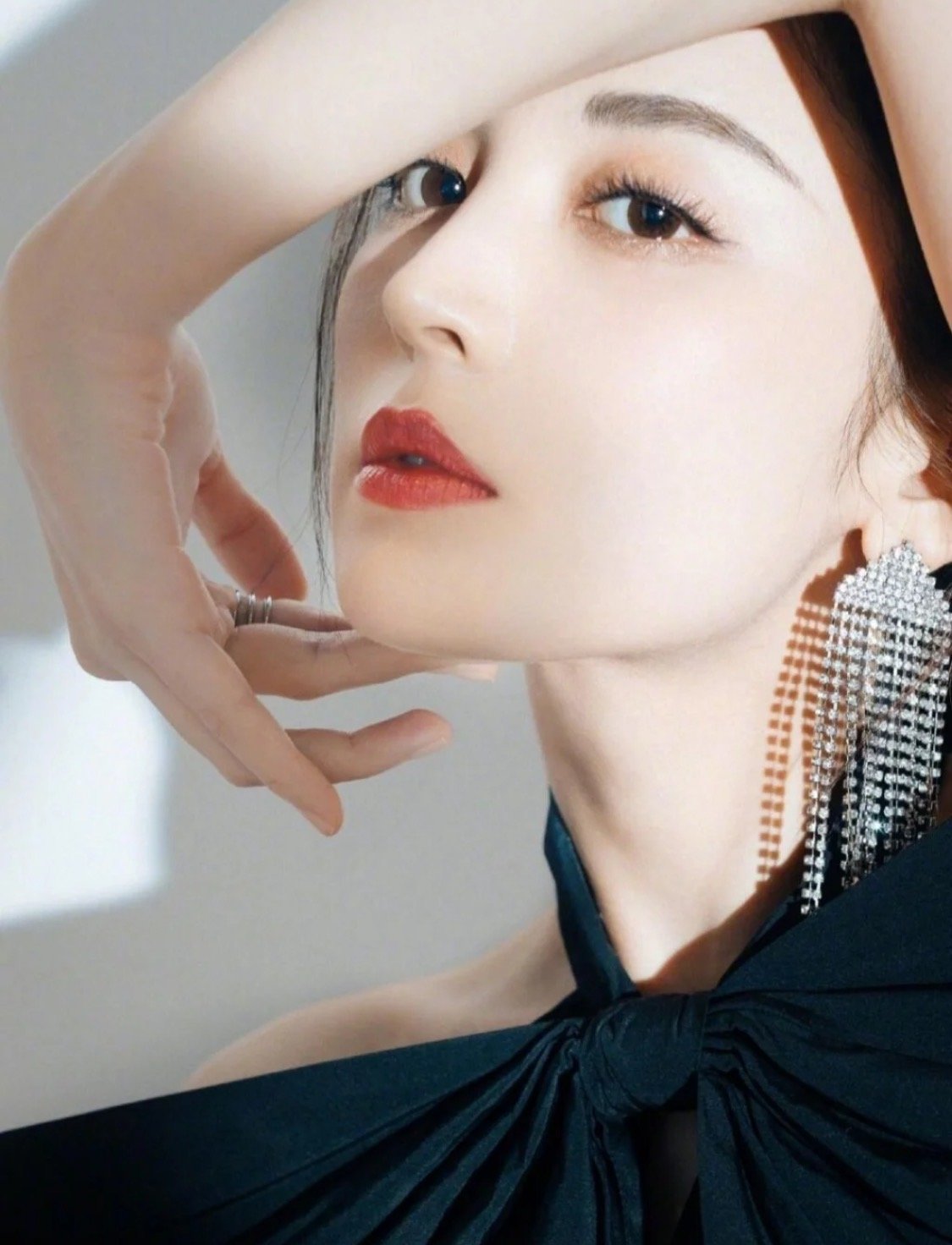 古力娜扎的鼻子整得太完美了