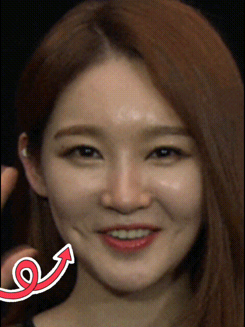 面相有酒窝的女生都特别的cute, 还会让一个人的微笑显得甜美, 这样