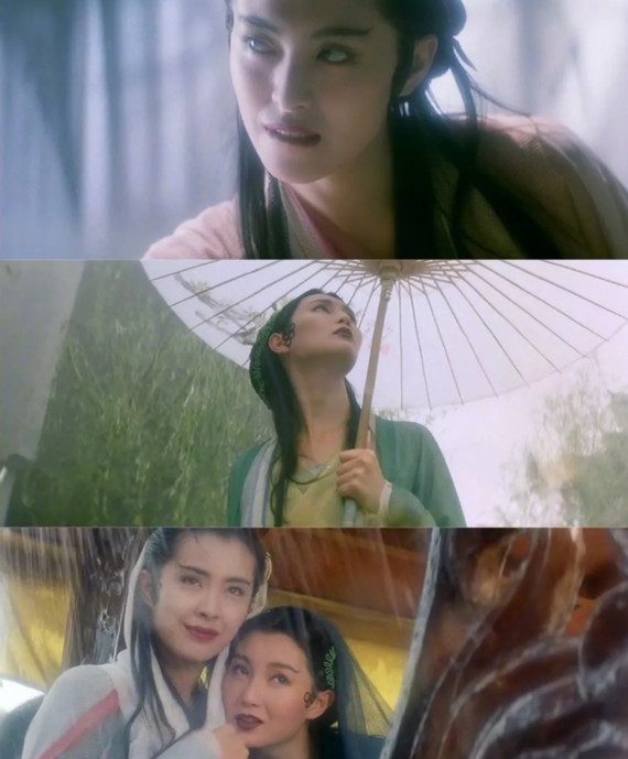 所以无论是《花样年华》中的张曼玉 还是《青蛇》中的王祖贤