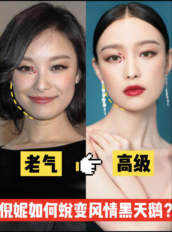 和黑天鹅和倪妮学习高级脸的变美技巧!