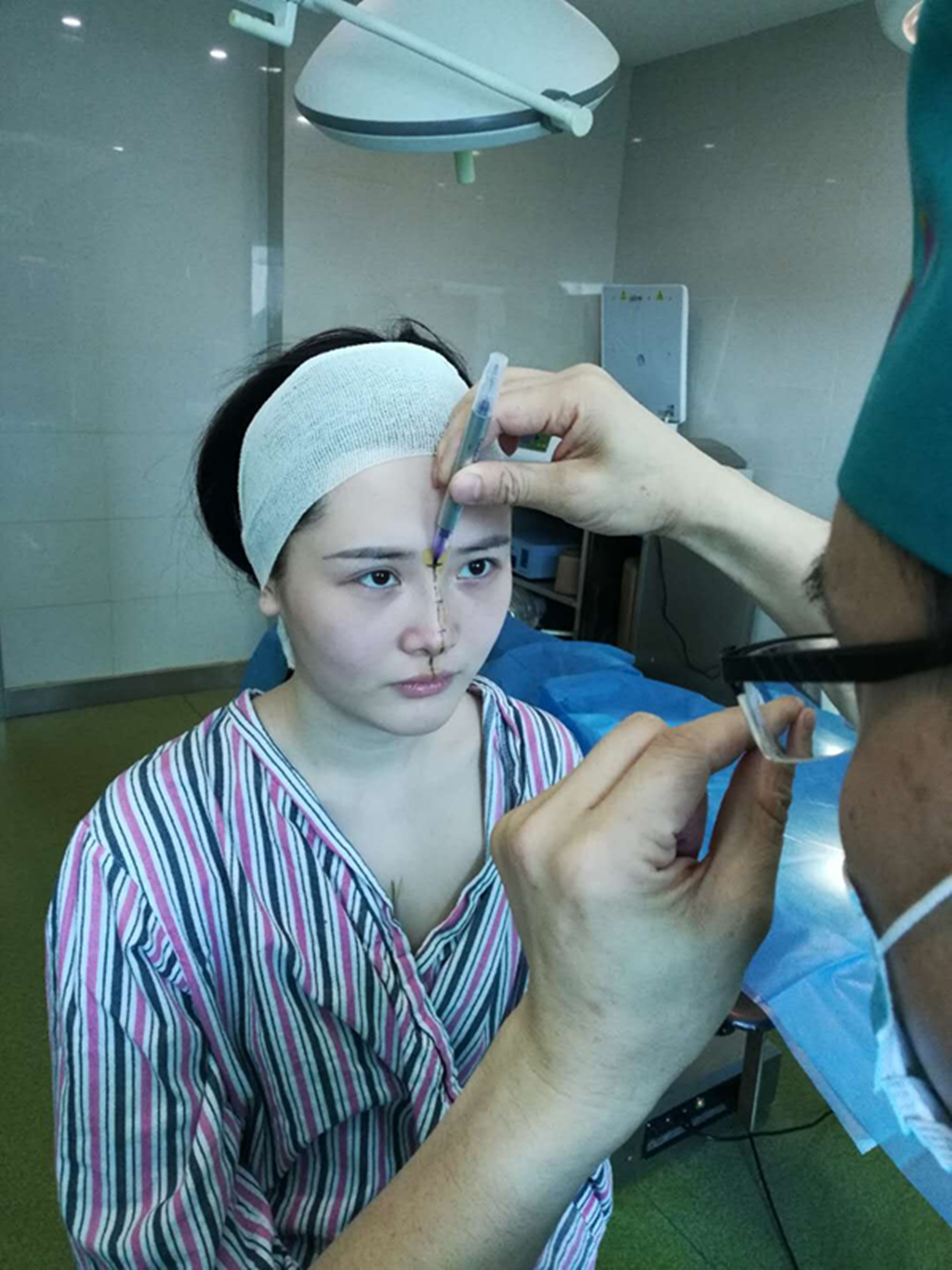 1,求美者常规设计划线,术区消毒铺无菌手术单