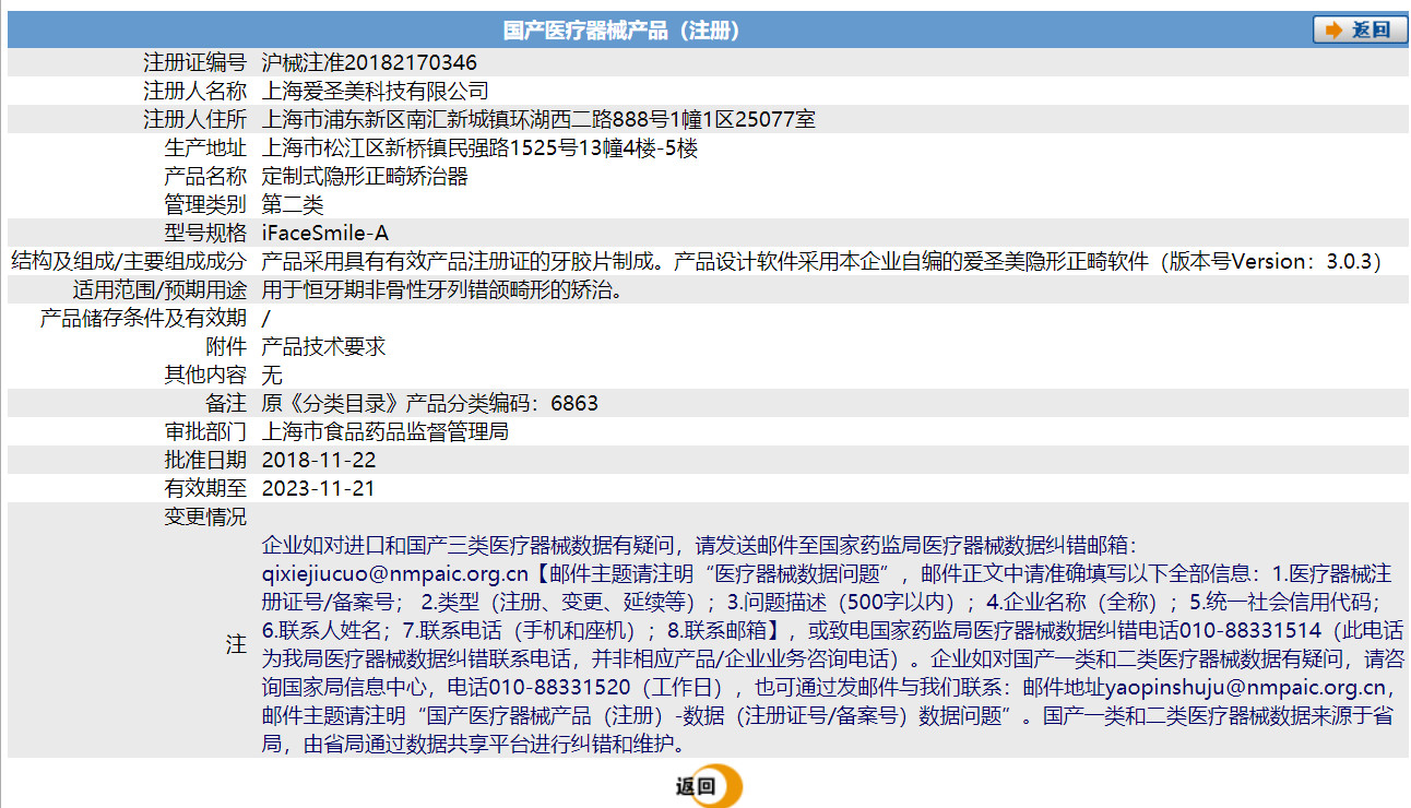 TT Aligner无托槽隐形矫治器