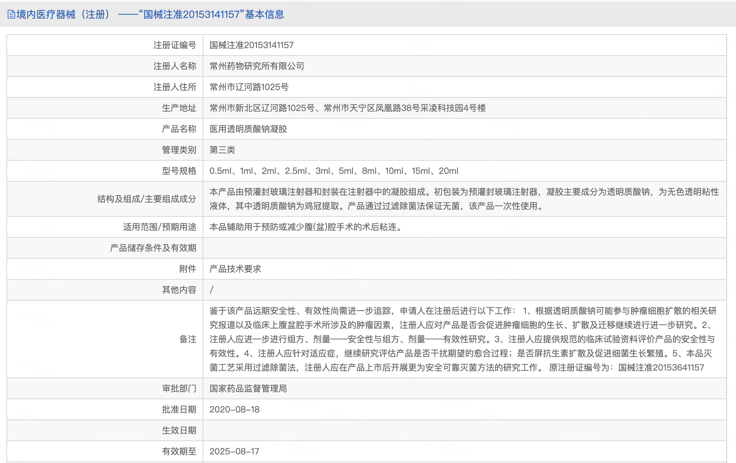 贝拉时光医用透明质酸钠凝胶