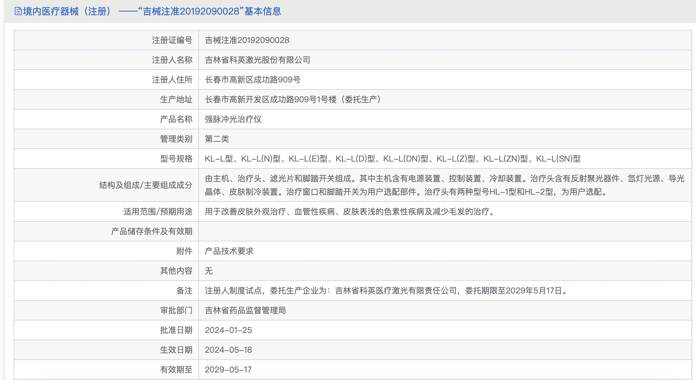 科英强光1号