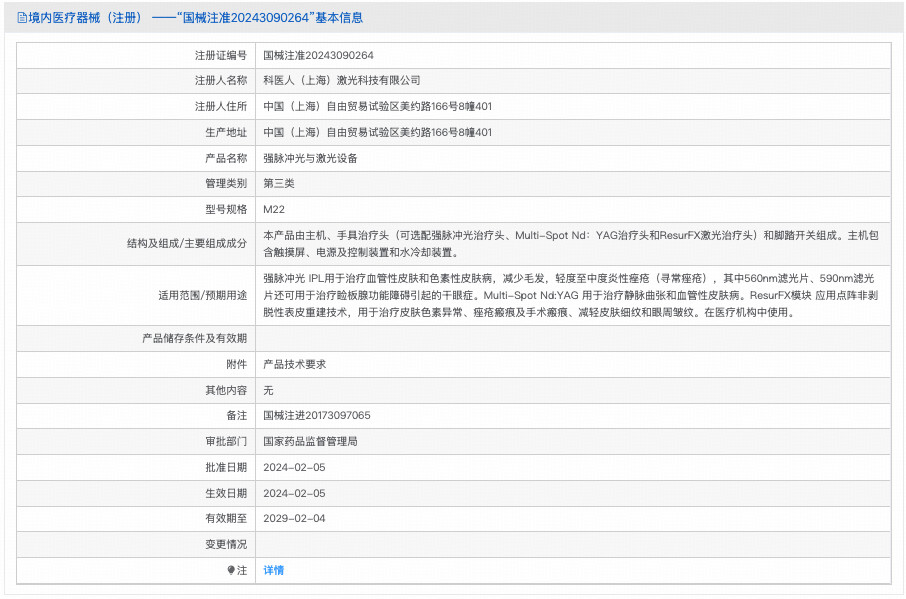 第八代 M22 Stellar 聚星超光子仪