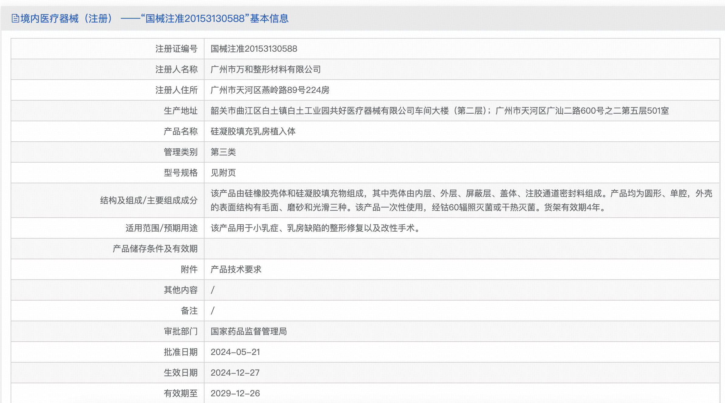 艾斯美解剖型（水滴）双面乳房假体