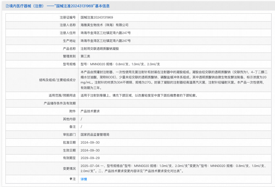 海维纳斯玻尿酸