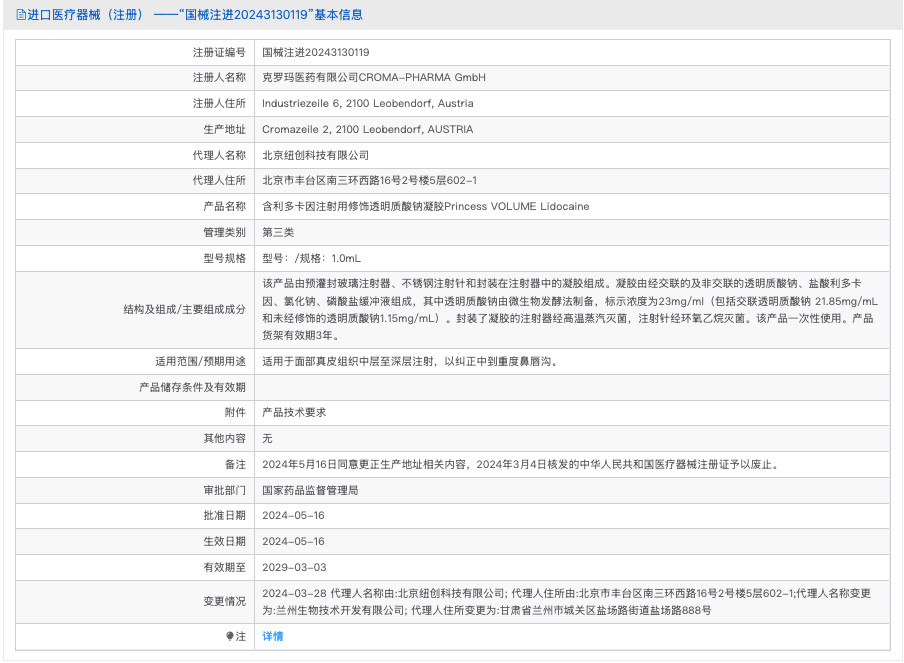 奥地利公主Plus玻尿酸
