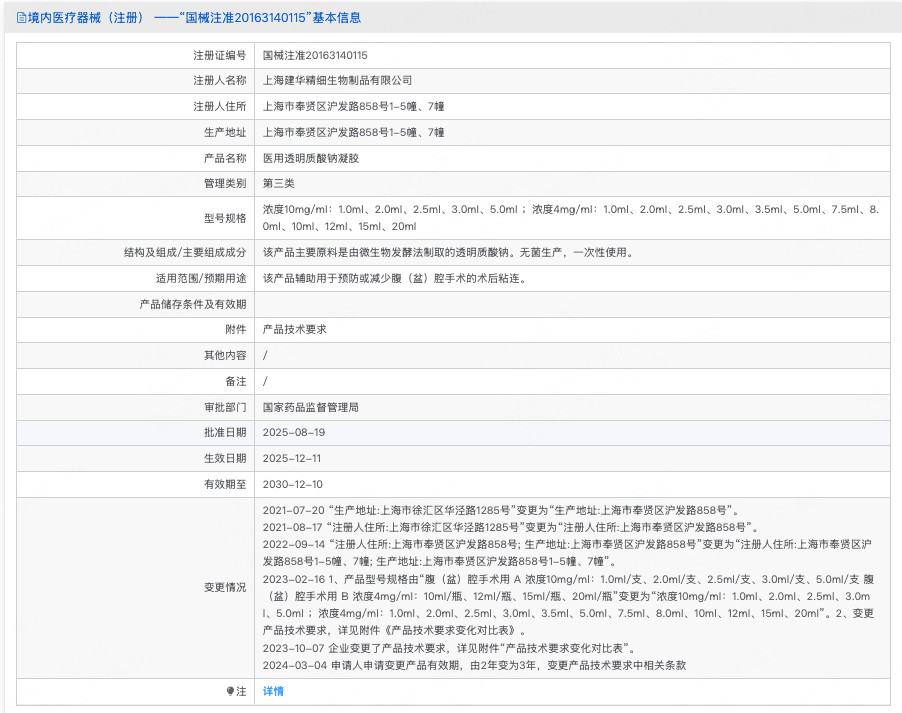 简妍透明质酸纳凝胶