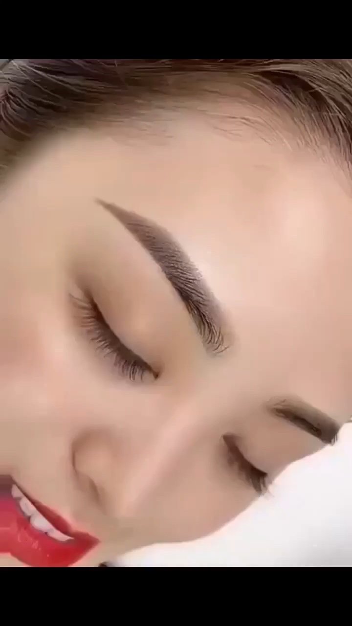 想不到做完纹眉后可以变得这么漂亮简直不要太好啦