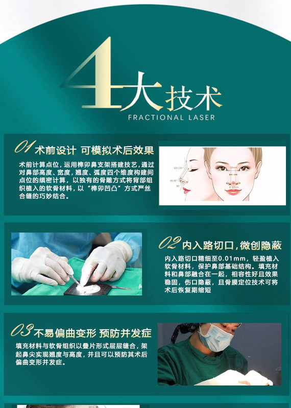 【鼻部多項】【榫卯四維美鼻】半肋 進口韓式生科 榫卯穩固搭建技術