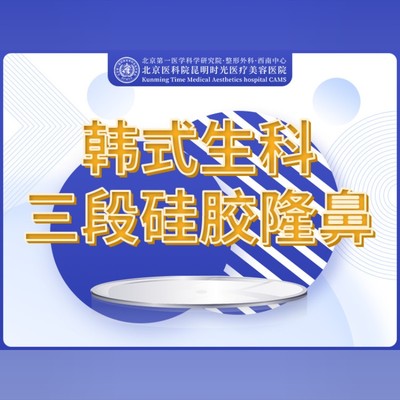 【硅胶隆鼻】韩士生科假体隆鼻【韩士生科三段】立体五官 高挺翘