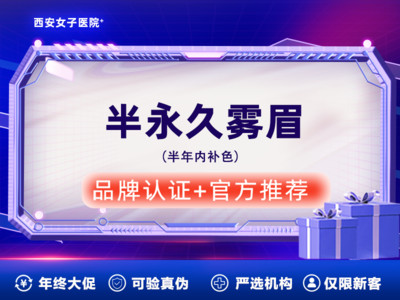 国产雾眉丨半永久雾眉丨半年内补色（限新客首单）